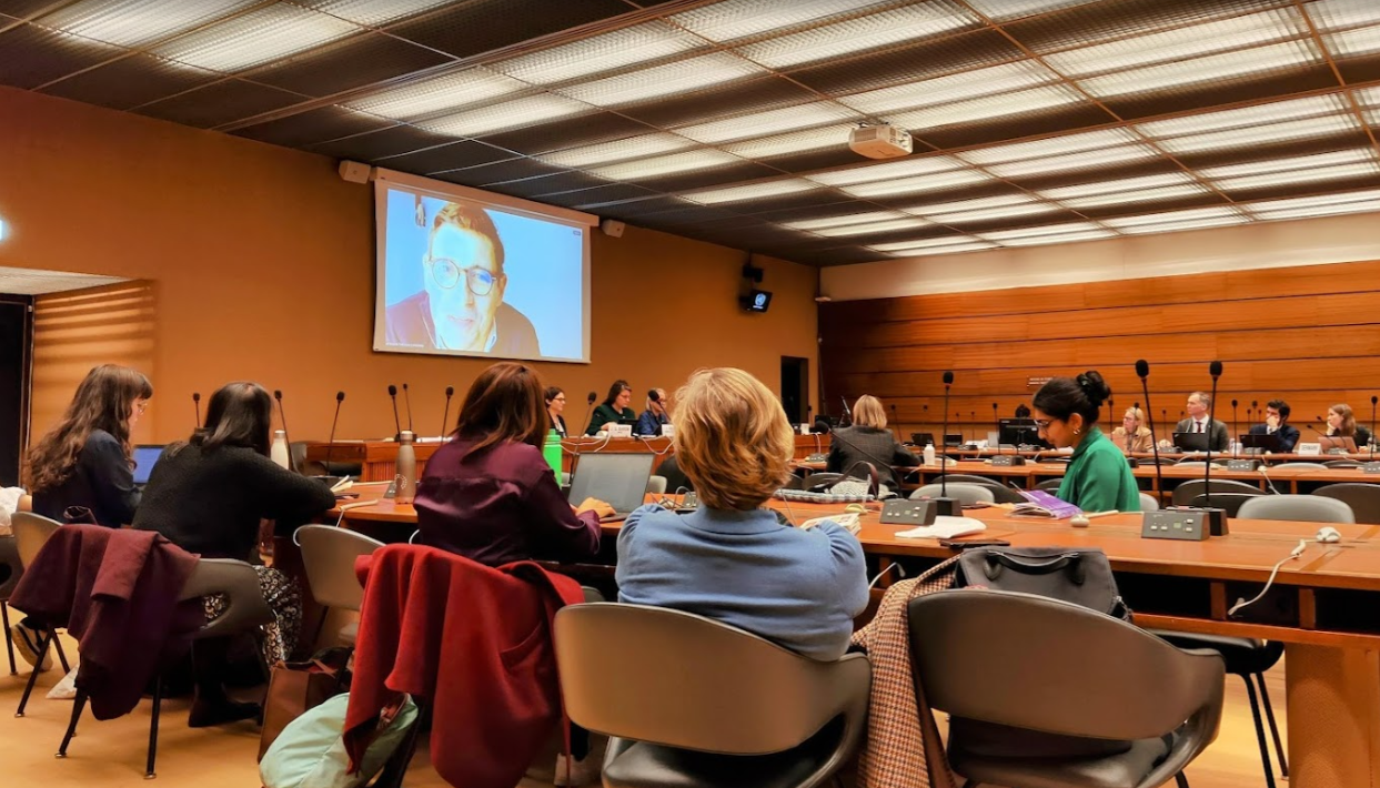 International working session in Geneva.